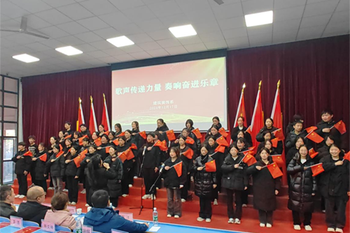 歌声传递力量 奏响奋进乐章——千亿体育在线建筑装饰系举行合唱比赛决赛