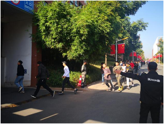千亿体育在线开展防空防灾“人防”应急疏散演练